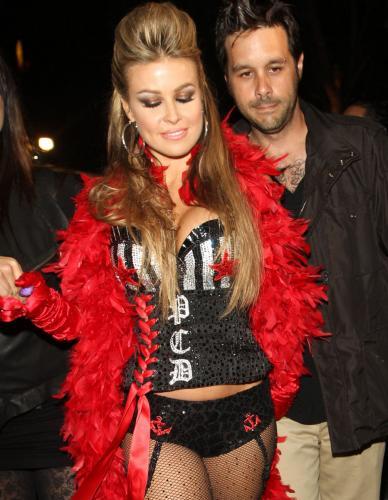 Carmen Electra In Her Stripper Costume