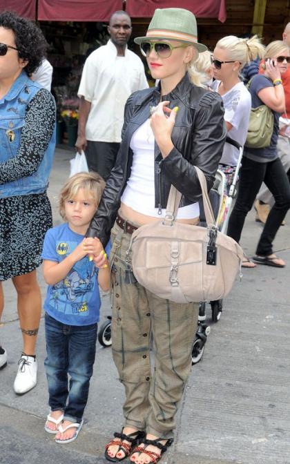 Gwen Stefani and Boys: Out in the Big Apple