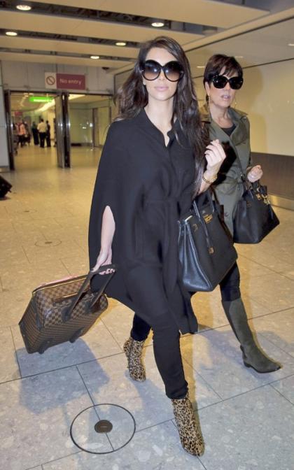 Kim Kardashian and Kris Jenner: London Ladies