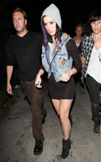 Katy Perry Parties It Up at Club L