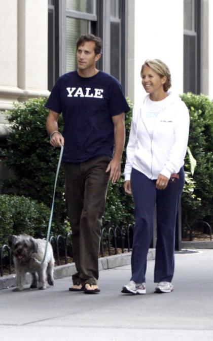 Katie Couric: Sporting Engagement Bling?