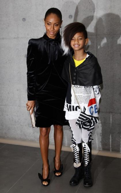 Jada and Willow Smith: Front Row for Emporio Armani