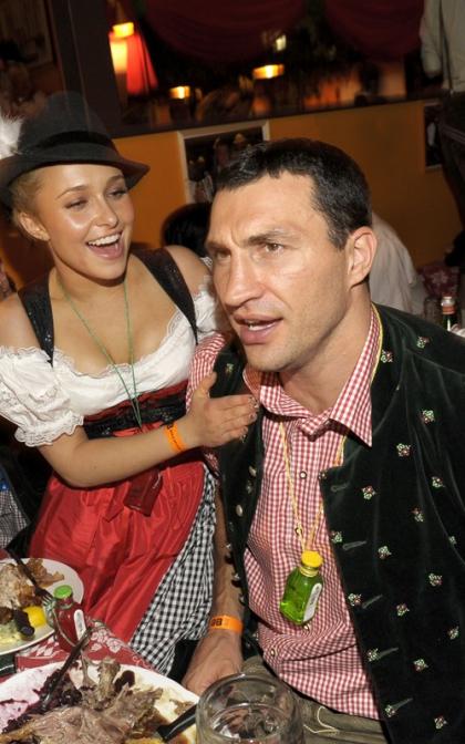 Hayden Panettiere: Oktoberfest with Wladimir!