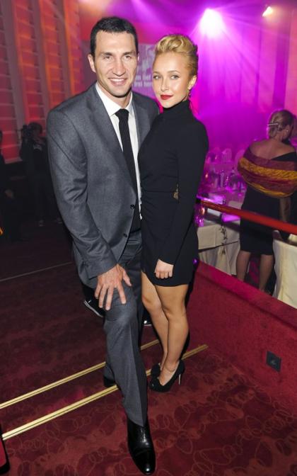 Hayden Panettiere's Charitable Night Out with Wladimir