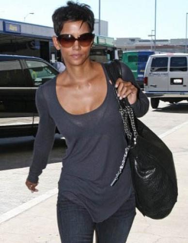 Halle Berry's Top Is See Through