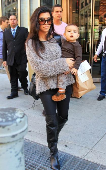 Kourtney Kardashian: Big Apple Bonding with Her Men