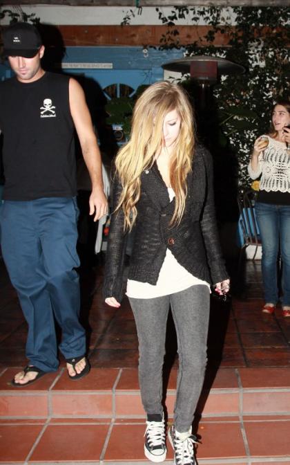 Brody Jenner and Avril Lavigne: Taverna Twosome