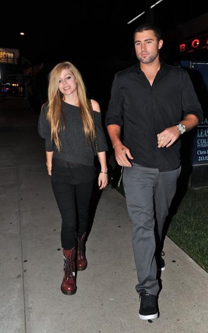 Avril Lavigne & Brody Jenner: BOA Date Night
