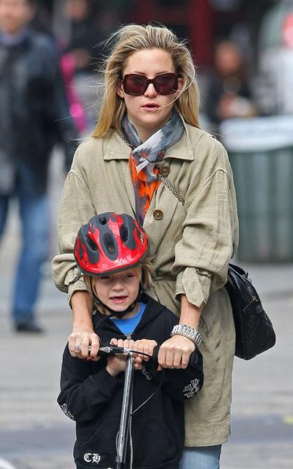 Kate Hudson and Ryder: Scootin' Around Town