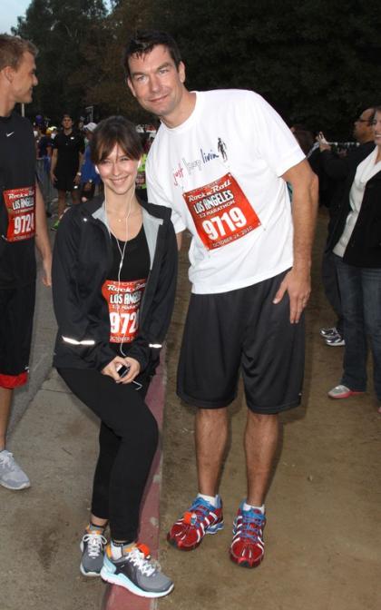 Jennifer Love Hewitt and Alex Beh: Half Marathon Mates