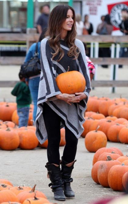 Kate Beckinsale: Halloween Festival Family Fun