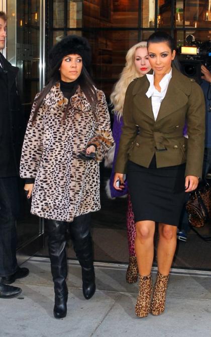 Kim and Kourtney Kardashian: Dash SoHo Sisters