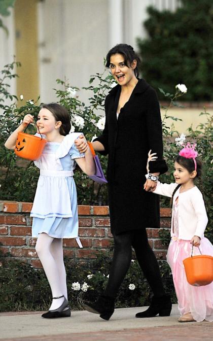Katie Holmes and Suri Cruise's Halloween Extravaganza!