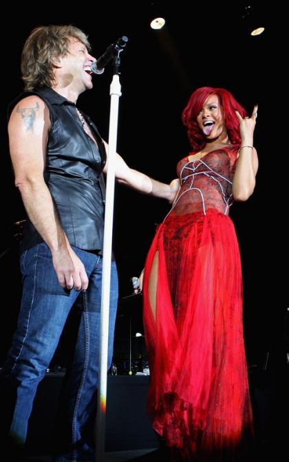 Rihanna and Bon Jovi: Livin' On a Prayer in Madrid!