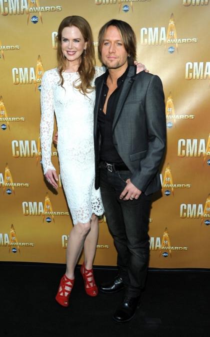 Nicole Kidman and Keith Urban: 2010 CMA Awards 