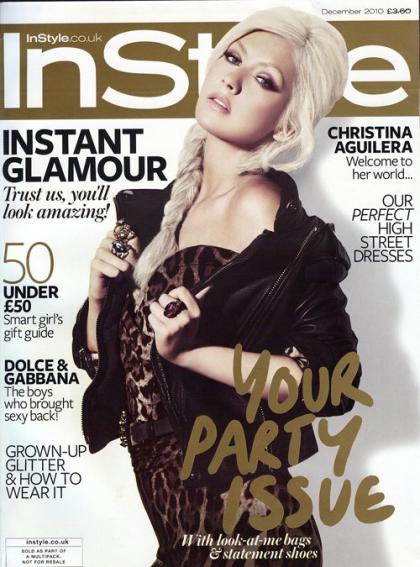 Christina Aguilera: InStyle UK Behind-the-Scenes Look