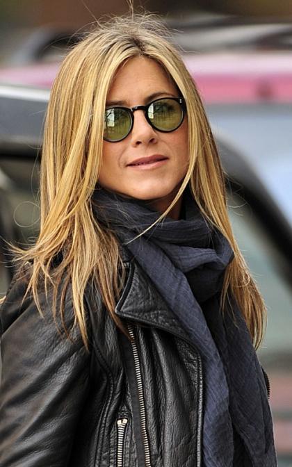 Jennifer Aniston Turns Up in Tribeca