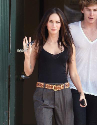 Megan Fox's Hotness Comes Out Of Hiding