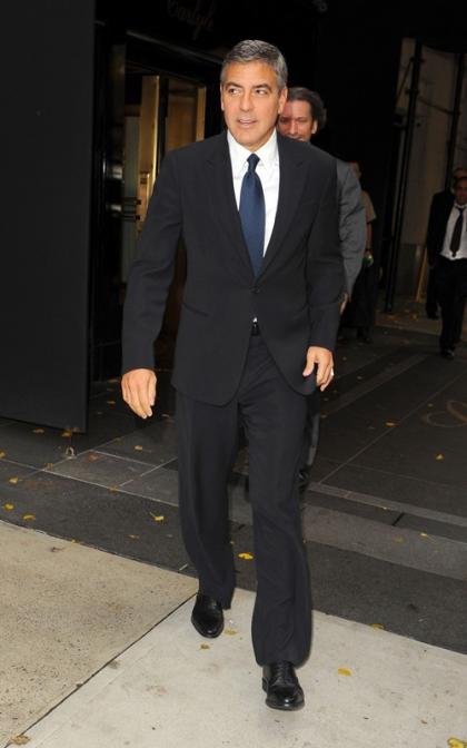 George Clooney Attends UN Meetings