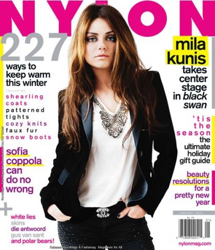 Mila Kunis: Nylon Cover Girl