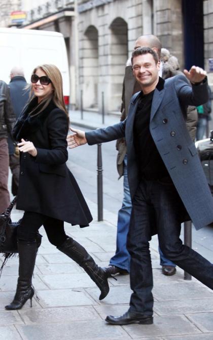 Ryan Seacrest and Julianne Hough: Parisian Pair