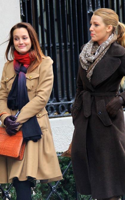 Leighton Meester and Blake Lively: 
