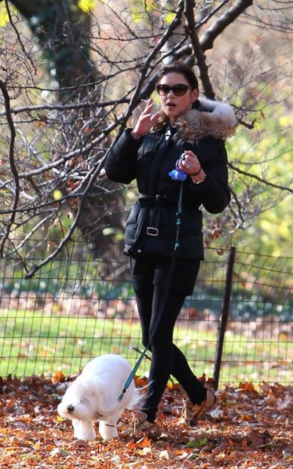 Catherine Zeta-Jones: Central Park Smoker