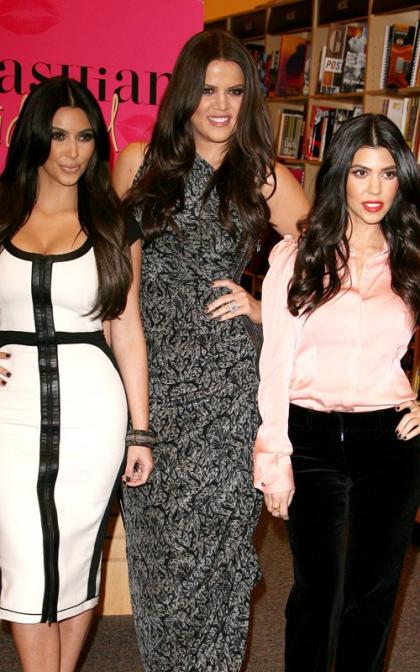 Kim, Kourtney and Khloe Kardashian: Borders Babes