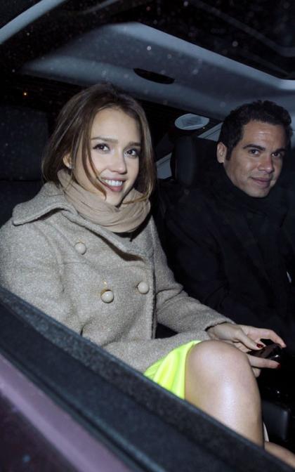 Jessica Alba and Cash Warren: Lancaster House Lovers