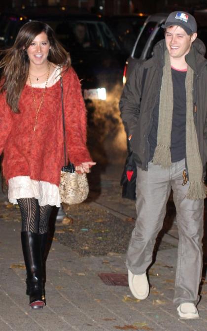 Ashley Tisdale and Lucas Grabeel: Vancouver Dinner Duo