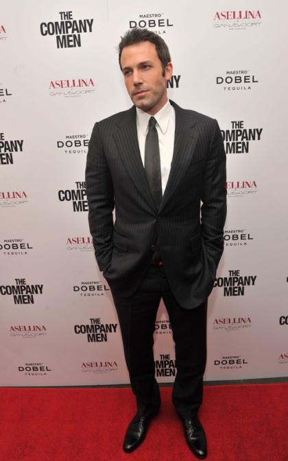 Ben Affleck Premieres 'The Company Men'