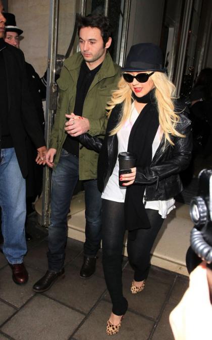 Christina Aguilera and Matt Rutler: Loved Up in London