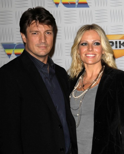 C-listers in love: Castle's Nathan Fillion and actress   Kate Luyben
