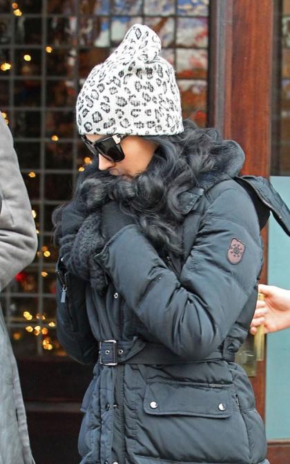 Katy Perry & Russell Brand: Chilly in NYC