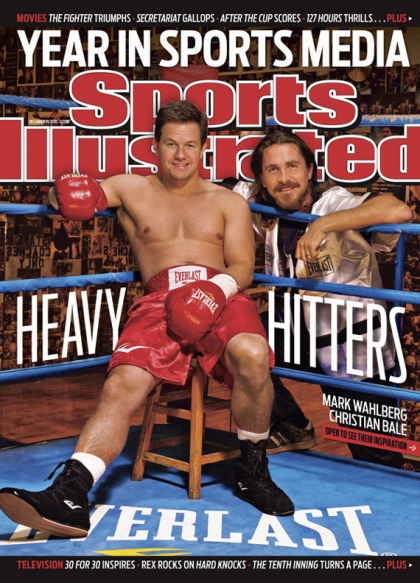 Mark Wahlberg & Christian Bale's bizarre Photoshopped Sports Illustrated cover
