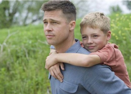Is Brad Pitt playing an abusive father in 'Tree of Life?'