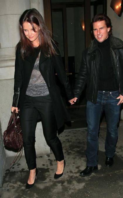 Tom Cruise Treats Katie Holmes to a NYC Birthday Dinner