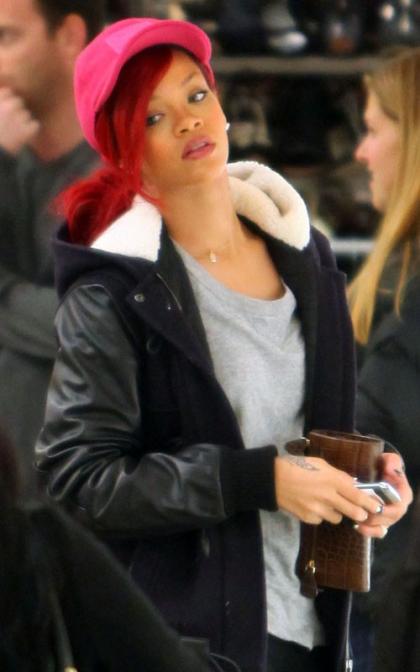 Rihanna's Christmas Shopping Spree