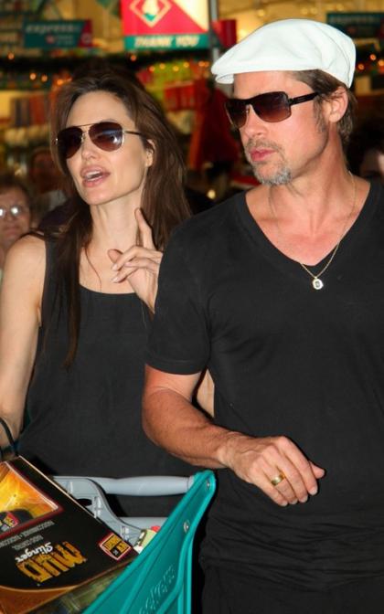Angelina Jolie & Brad Pitt's Namibian Holiday