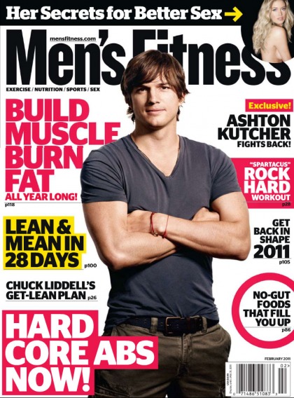 Ashton Kutcher works out to save his family from Armageddon (really)
