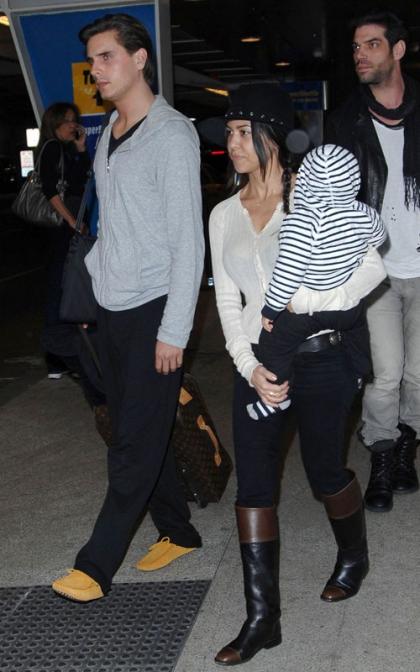 Kourtney Kardashian's Miami Family Arrival
