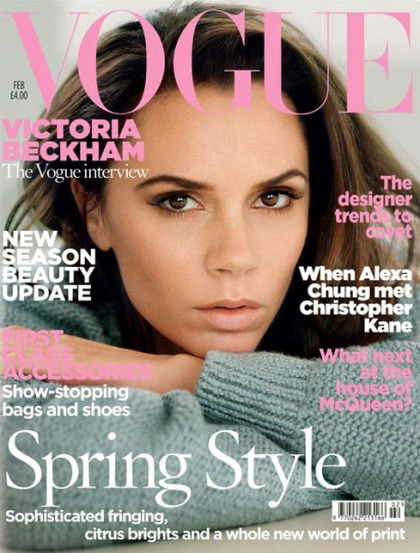 Victoria Beckham confirms to Vogue UK that she took out   her implants