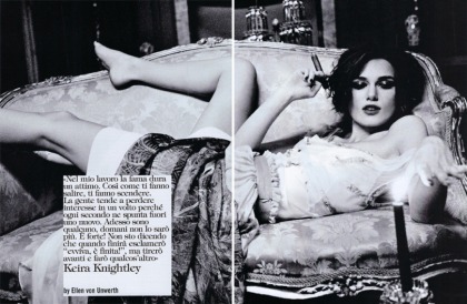 Why is Keira Knightley so squirrelly lately?