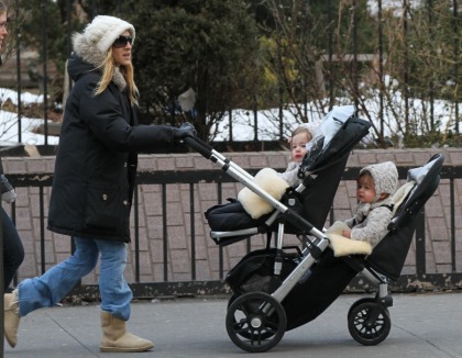 Sarah Jessica Parker steps out with her adorable twins, Tabitha & Marion