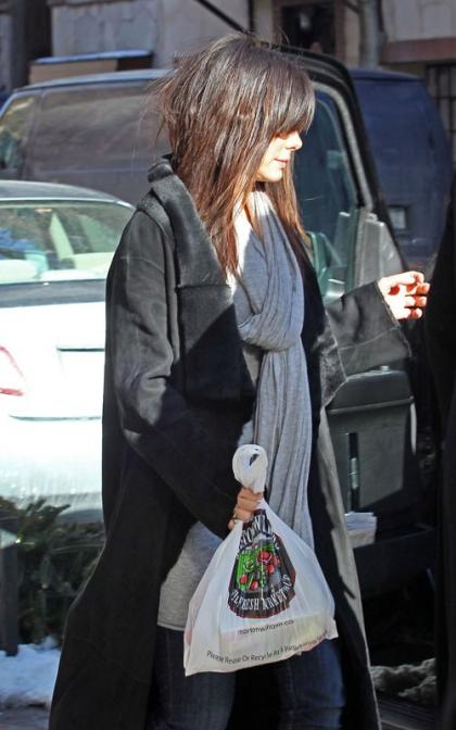 Sandra Bullock and Louis: Out in the Big Apple