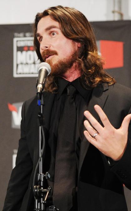 Christian Bale: Best Supporting Actor Winner!