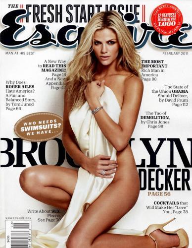 Brooklyn Decker Naked In Esquire