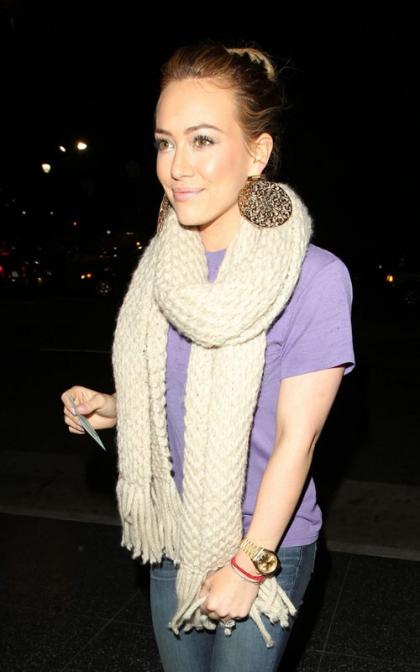 Hilary Duff's Cleo Night Out