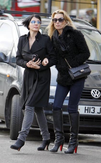 Kate Moss & Sadie Frost: Ladies' Lunch in London