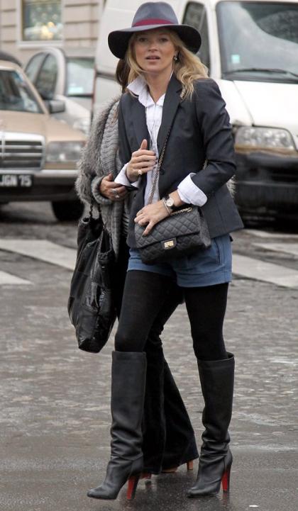 Kate Moss's Paris Retail Romp